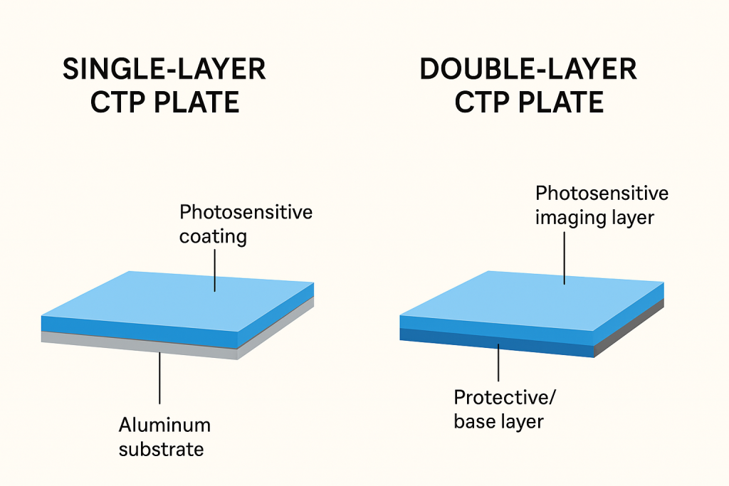 Single-Layer vs. Double-Layer CTP Plates