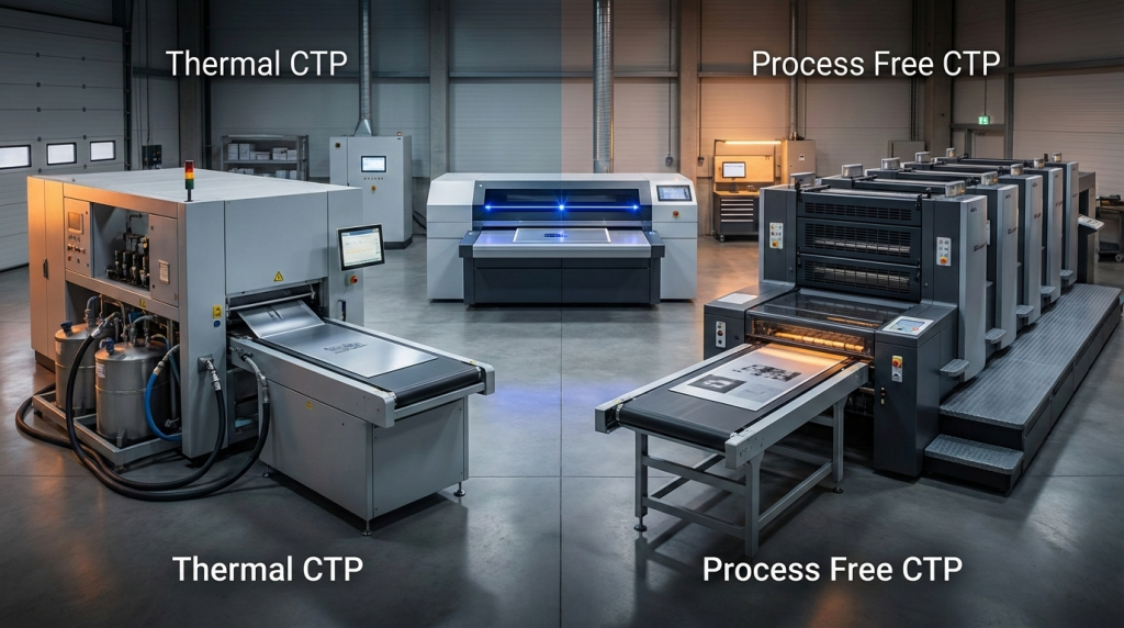 Process Free CTP Plate vs Thermal CTP Plate