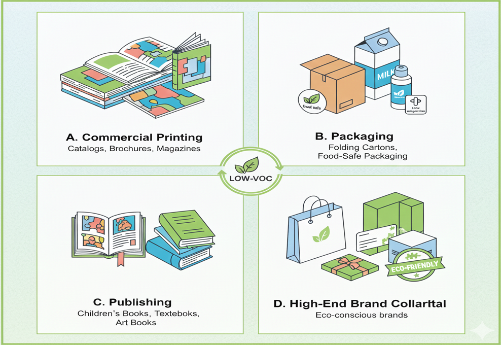 Applications for Low-VOC Offset Inks