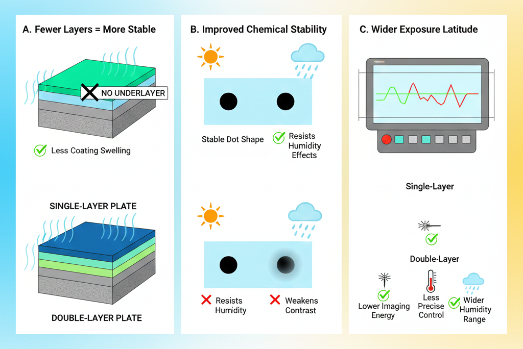 Technical Reasons Single-Layer Plates Perform