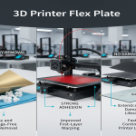 3D Printer Flex Plate : Flexible Build Surfaces for Easy Print Removal