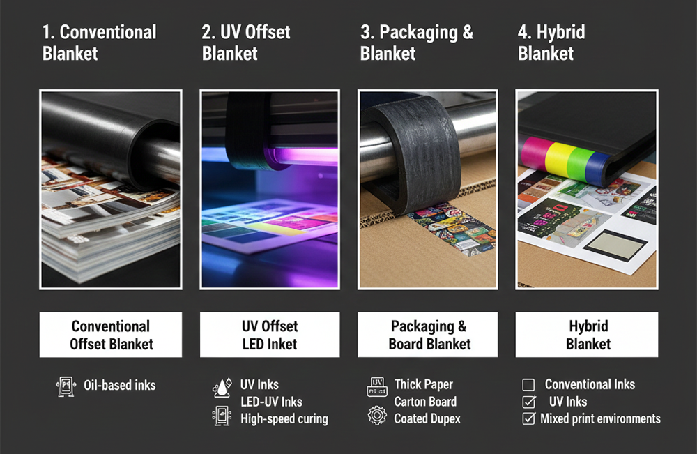 Types of Premium Rubber Blankets