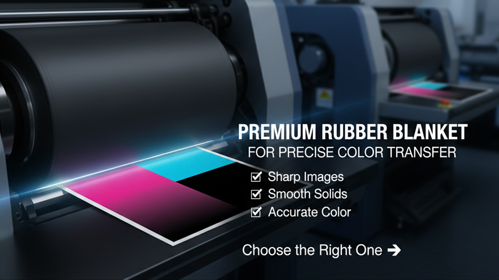 Premium Rubber Blanket for Precise Color Transfer
