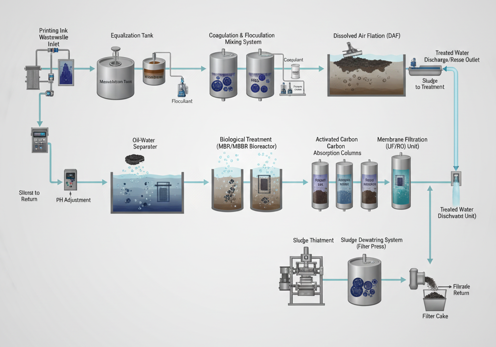 Typical Treatment Process Flow