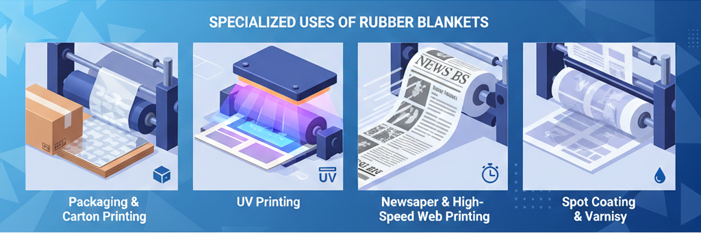 Uses of Rubber Blankets
