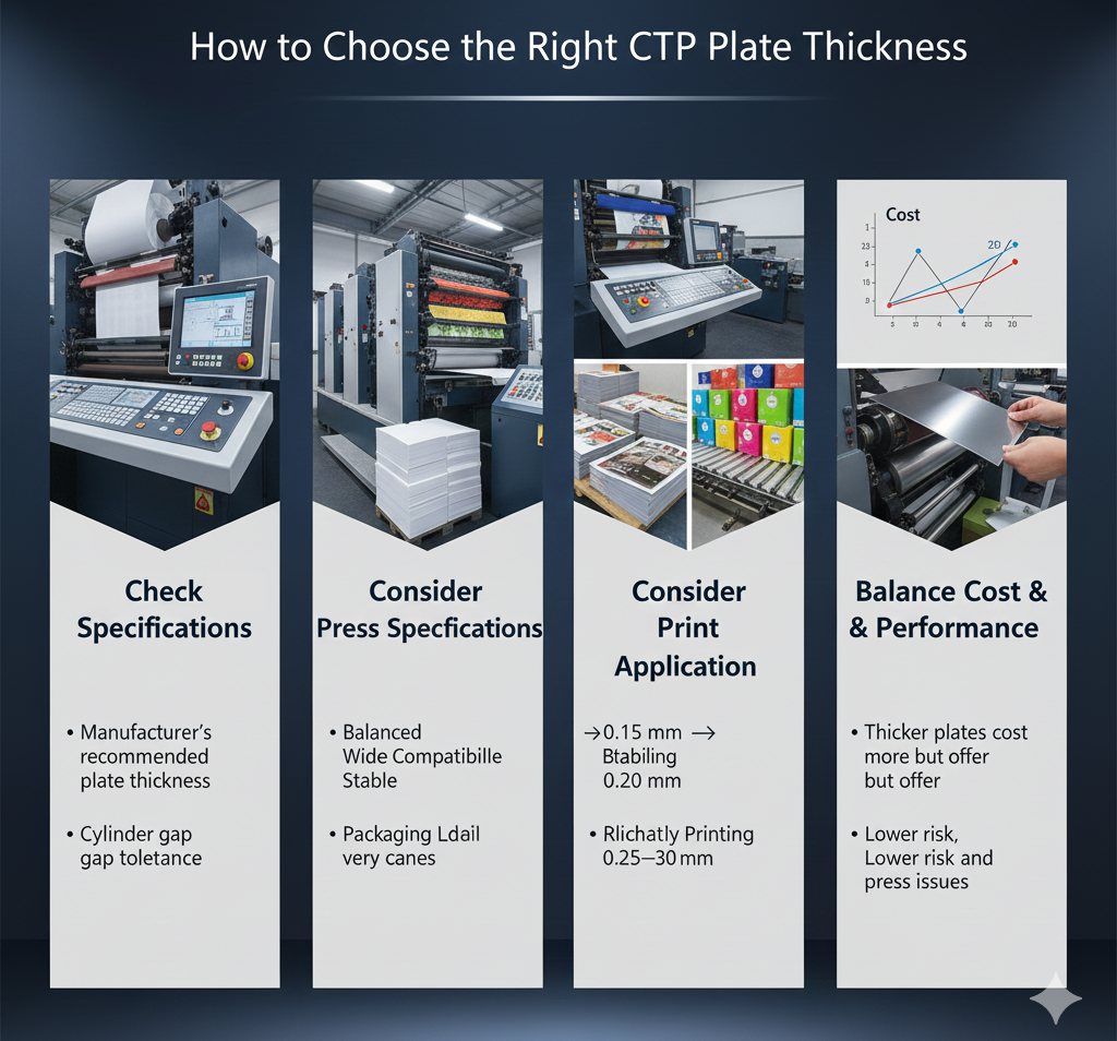 Choose the Right CTP Plate Thickness