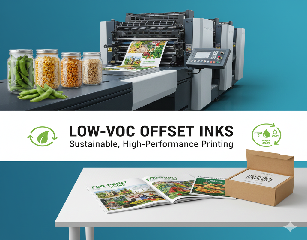 Low-VOC Offset Inks