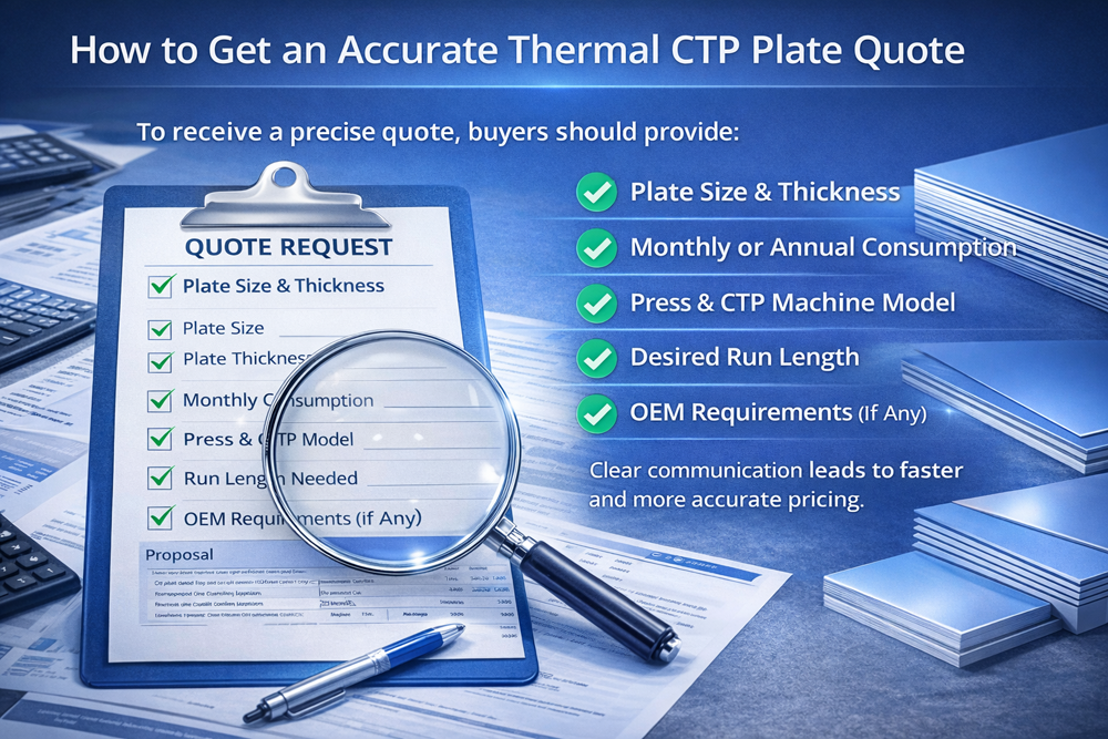 Thermal CTP Plate Quote