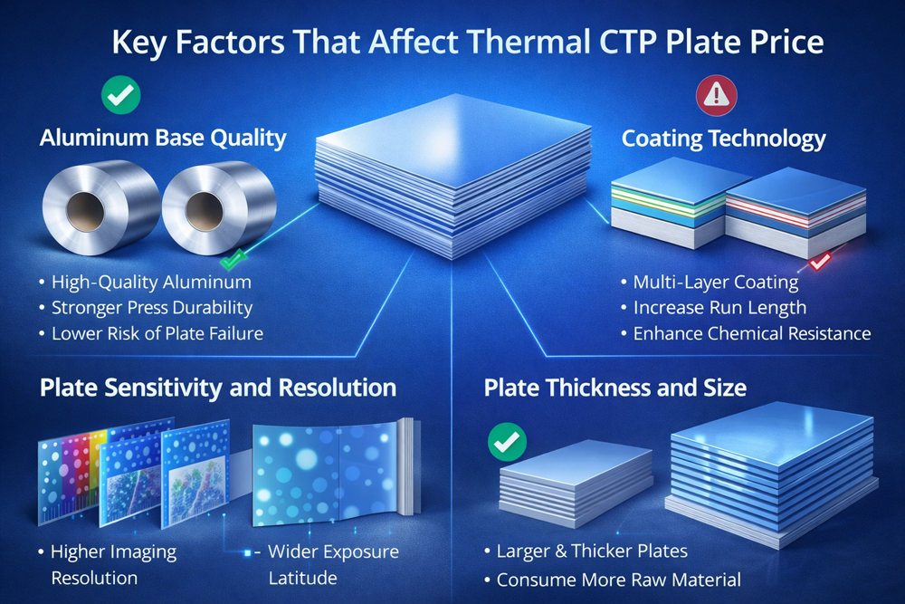 Key Factors That Affect Thermal CTP Plate Price