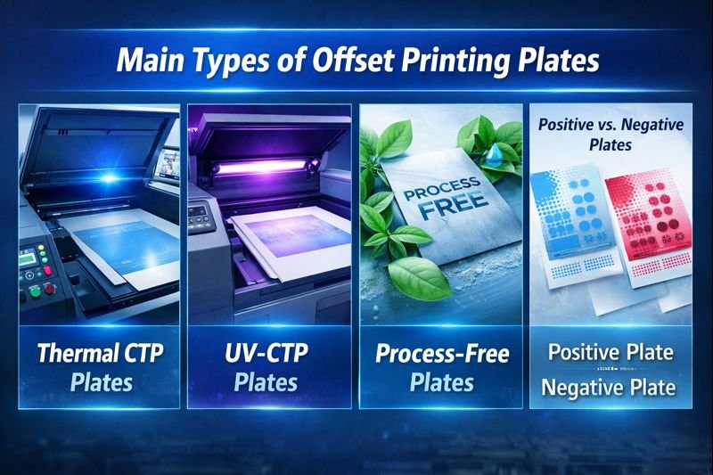 Main Types of Offset Printing Plates