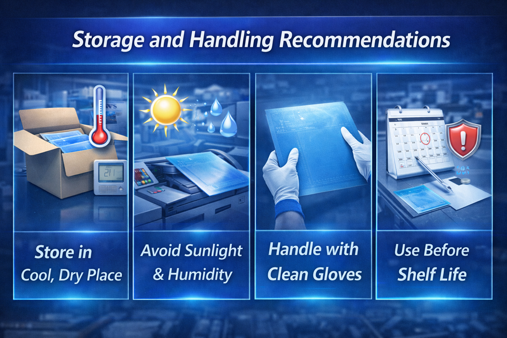 Positive Thermal CTP Plate Storage