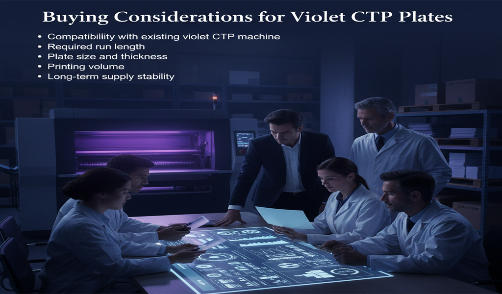 Buying Violet CTP Plates