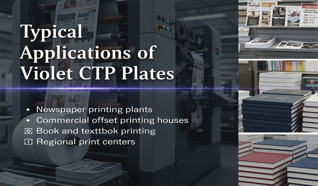 Applications of Violet CTP Plates