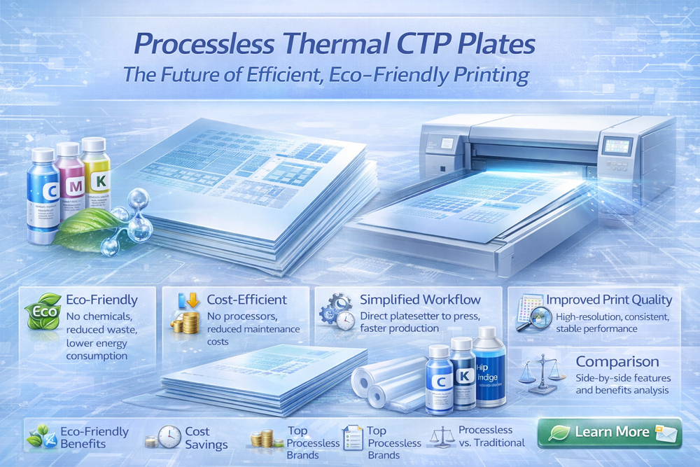 Processless Thermal CTP Plates