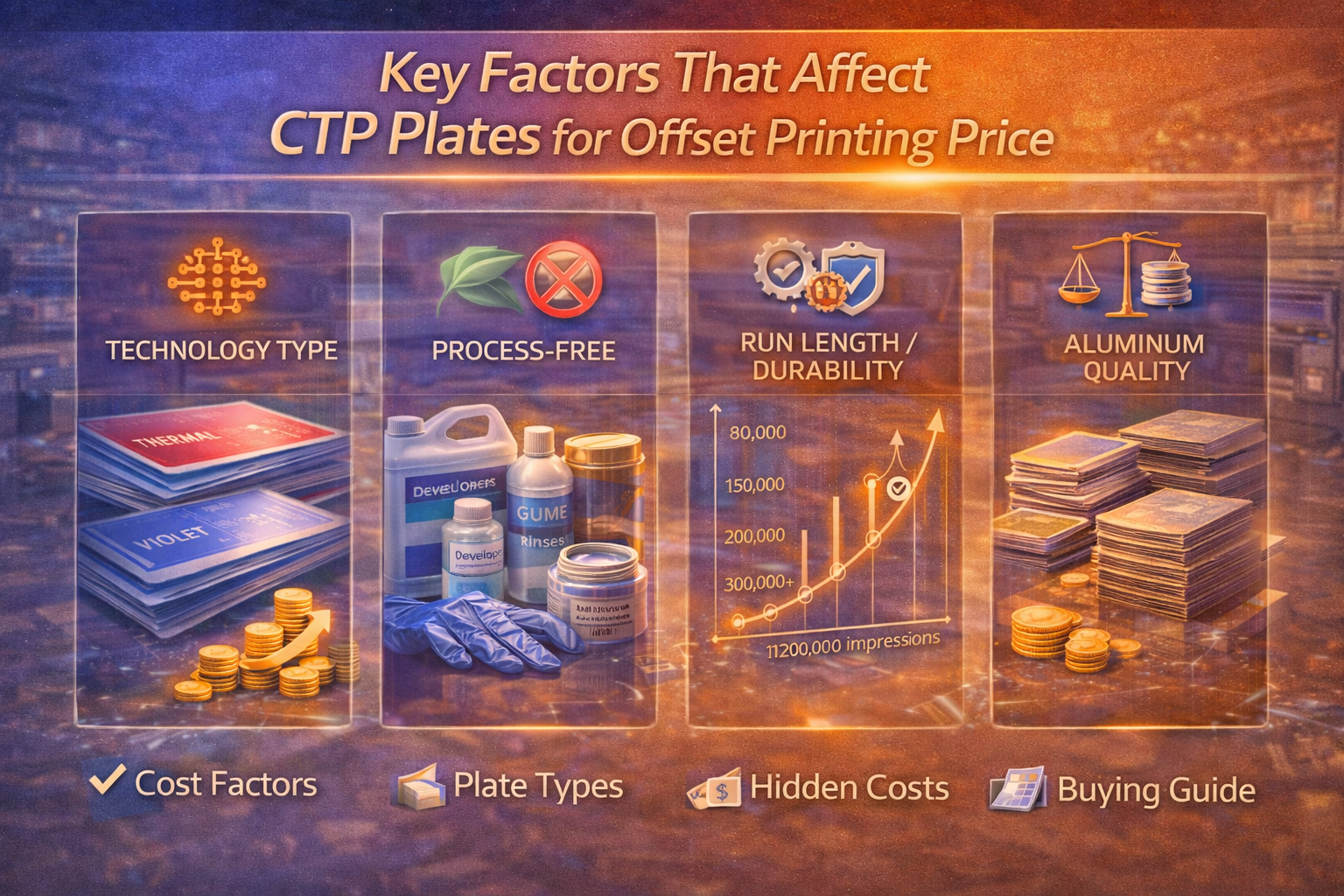 Key Factors That Affect CTP Plates for Offset Printing Price