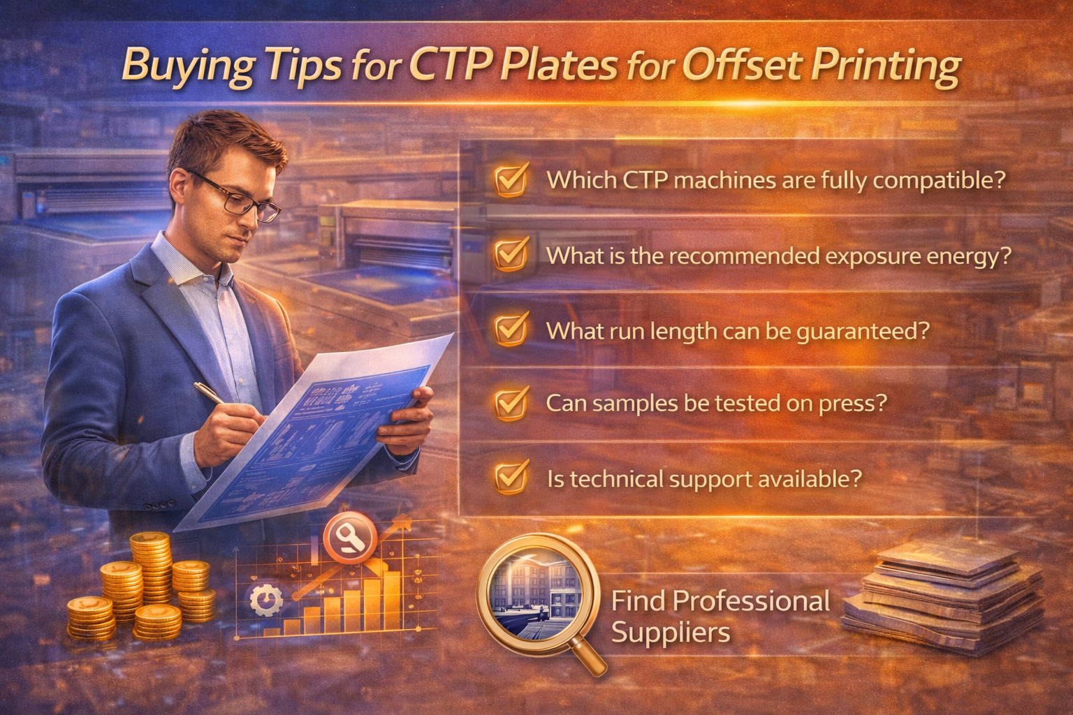 CTP Plates for Offset Printing