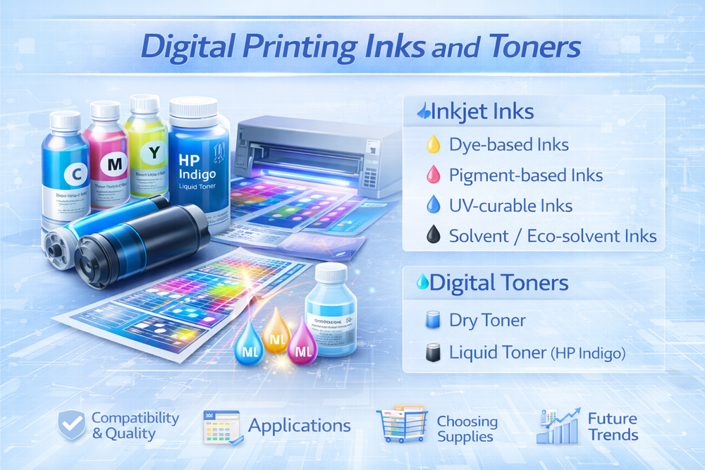 Digital Printing Inks and Toners