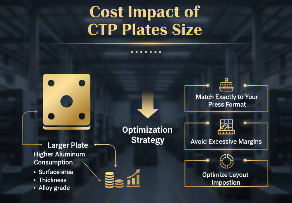 Cost Impact of CTP Plates Size