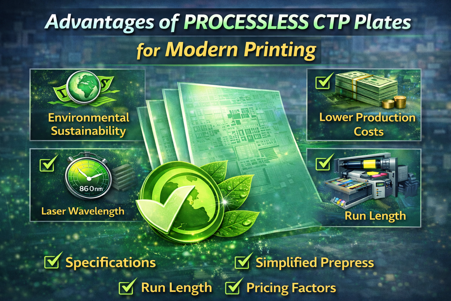Advantages of Processless CTP Plates