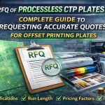 RFQ of Processless CTP Plates : Guide to Requesting Accurate Quotes for Offset Printing Plates