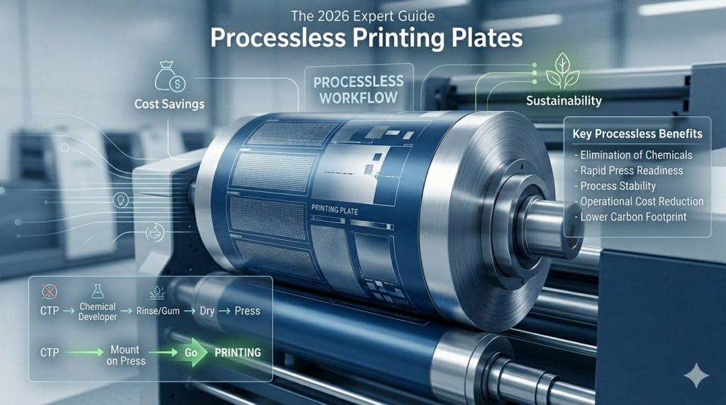 Benefits of Processless Printing Plates