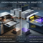 What is the difference between thermal CTP and violet CTP?