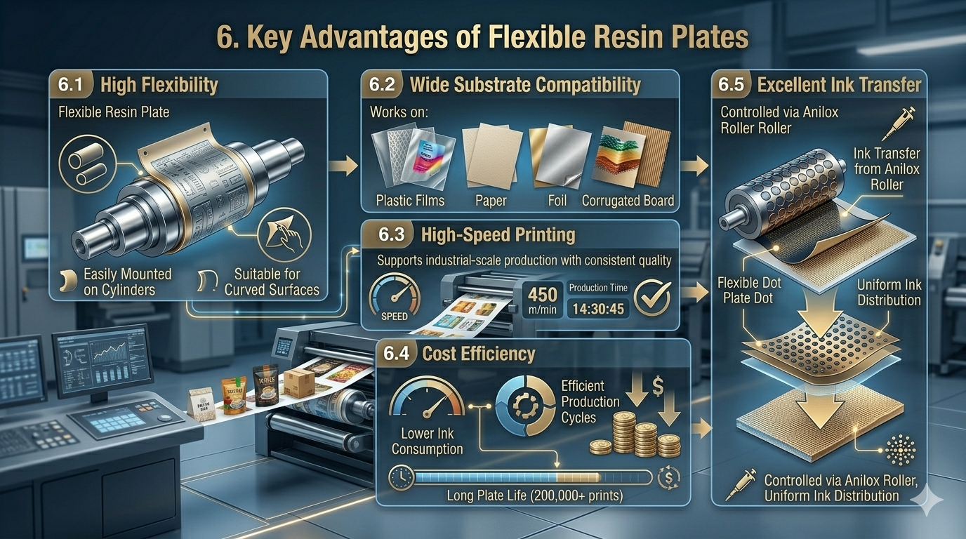 Key Advantages of Flexible Resin Plates