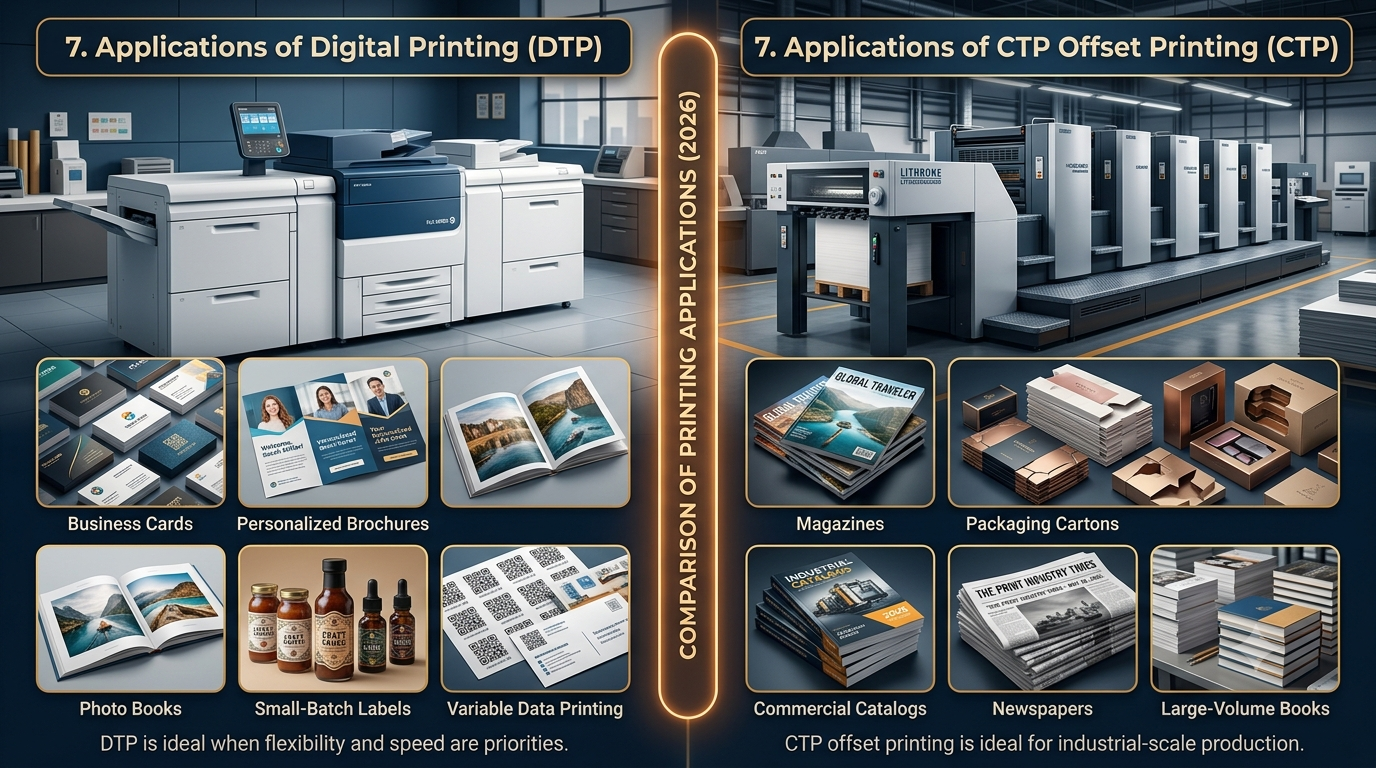 Applications of DTP and CTP