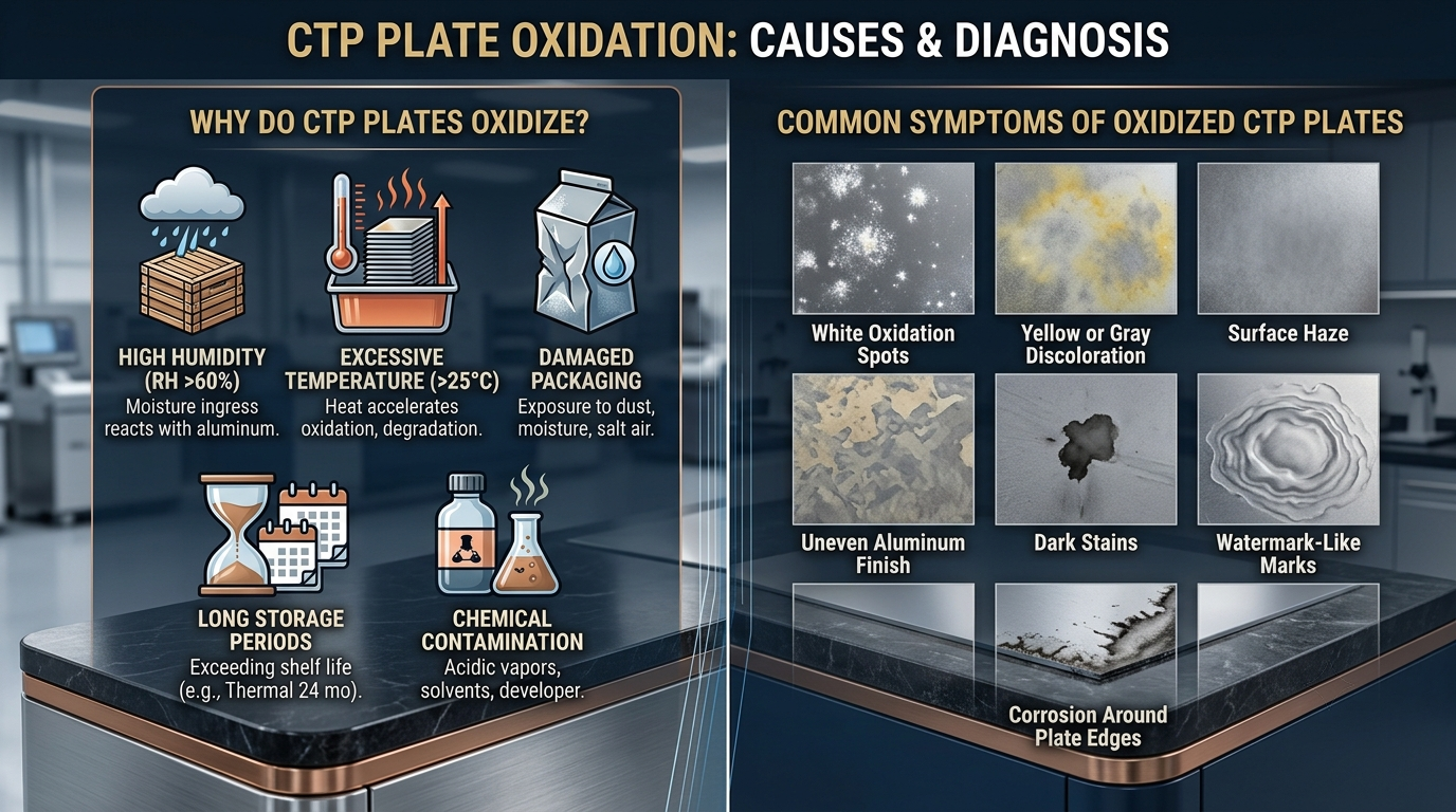 CTP Plate Oxidation