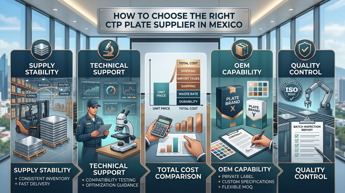 Choose the Right CTP Plate Supplier in Mexico