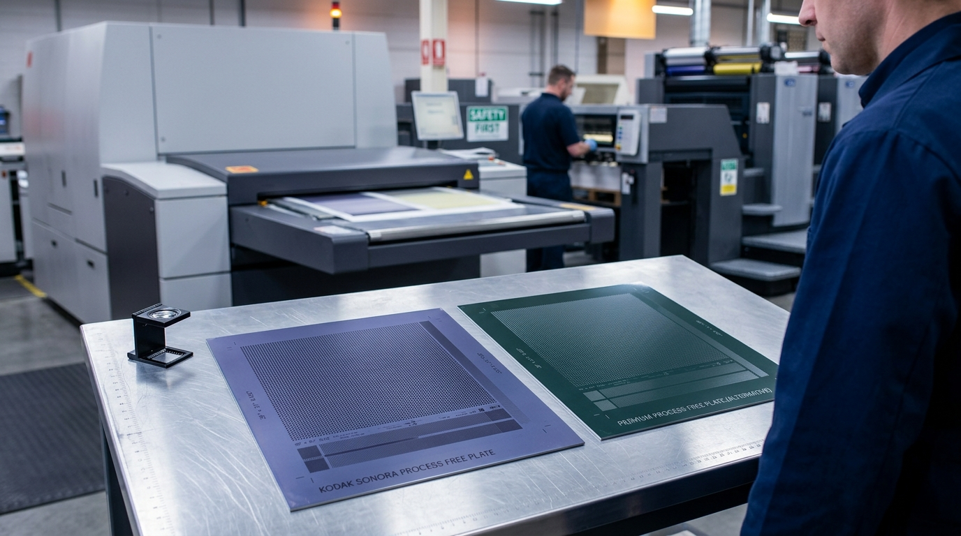 Comparing Kodak Sonora and Other Process Free Plates