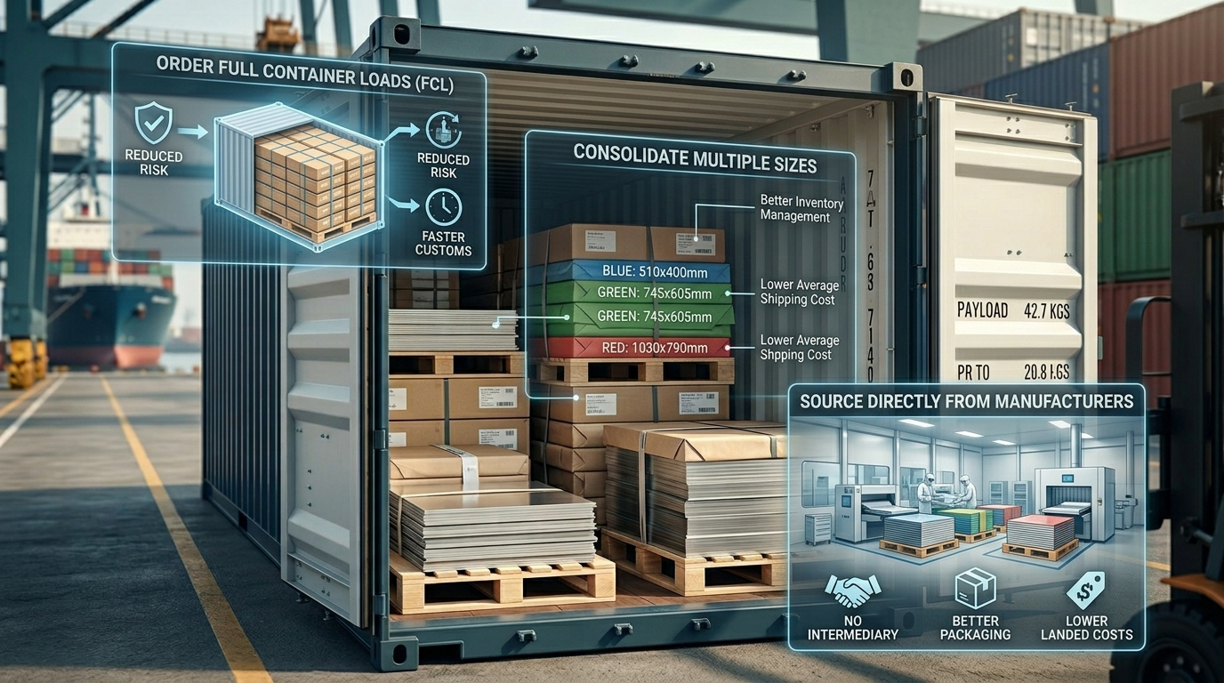 Shipping Costs per Plate