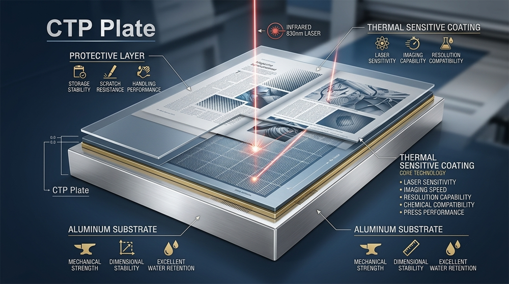 Main Components of Thermal CTP Plate
