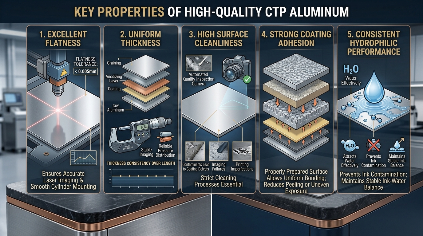 Key Properties of High-Quality CTP Aluminum
